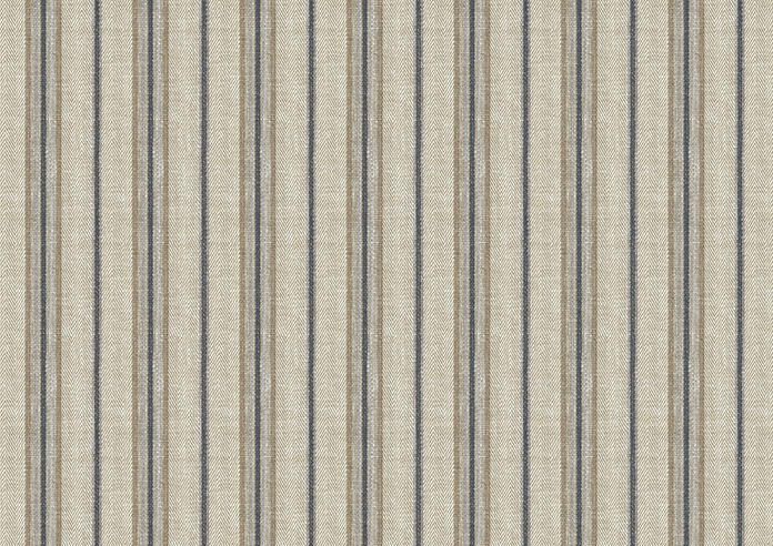 Santorini Stripe, Beachwood - Roman Blind - Image 7